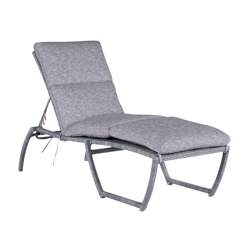 Skye Woven Chaise - Oyster, Welt, Oyster, Rollo Lace InsideOut® Linen