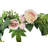 Kbndieu Easter Garland Spring Vine with Easter Eggs Flowers Hanging Rustic Spring Easter Garland String for Home Mantle Fireplace Indoor Decor