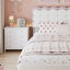 Cecilie Velvet Upholstered Bed with Wooden Frame-121836006