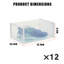 12 Pair Shoe Storage Box-1600067121