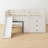 Full Low Loft Bed With Storage-1429457409