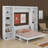 Murphy Bed With Desk And Bookshelf-2126424821