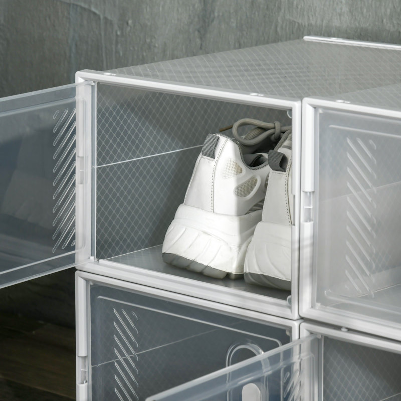 8 Pair Shoe Storage Cabinet