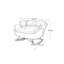 Chaise berçante double style nordique-100101944