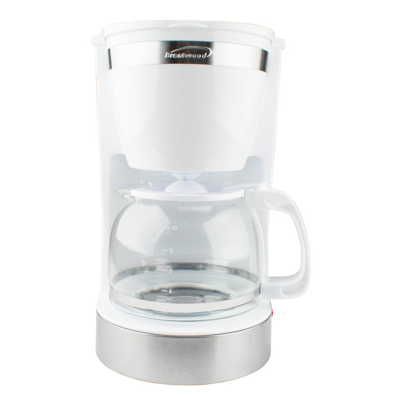 Cafetière 10 tasses Brentwood, Blanc