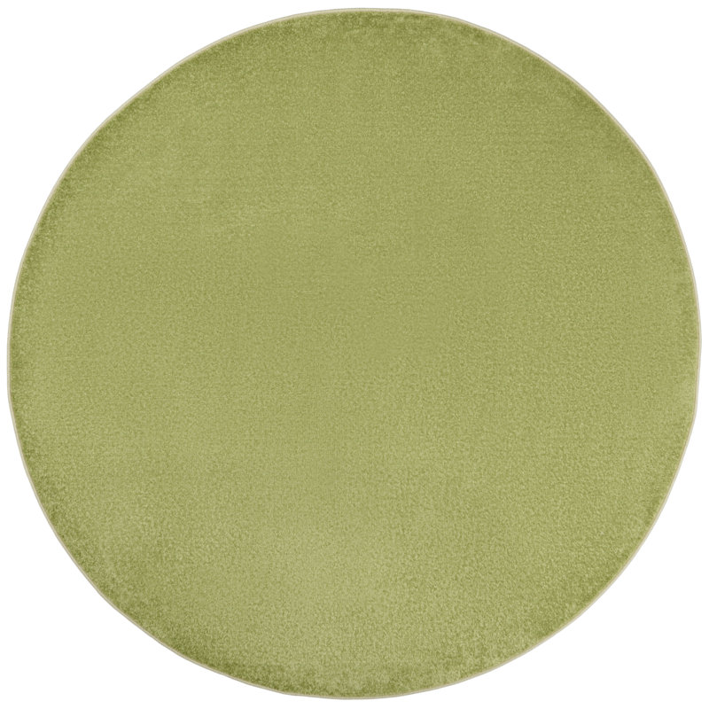 Tapis vert intérieur / extérieur Nourison Essentials, Rond 8 pi