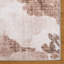 Tapis d'intérieur lavable en machine HGTV Chubbuck, imprimé en flanelle de polyester doux avec envers antidérapant, brun clair Jania 5 x 7-1475476932-1475476929