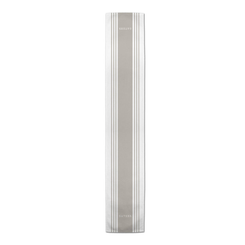 Tagahone Striped Thanksgiving Table Runner, 72" x 16"