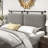 Upholstered King 100% Linen Panel Headboard-1345401656-1374863636