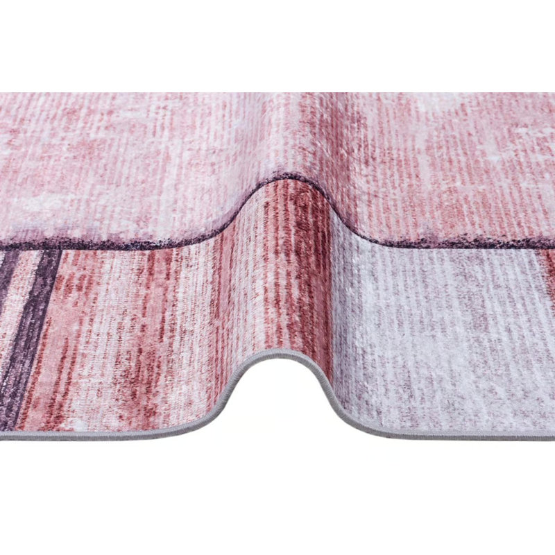 Sonna Performance Cotton Washable Abstract Indoor / Outdoor Rug, Rectangle 3'11" x 5'11"