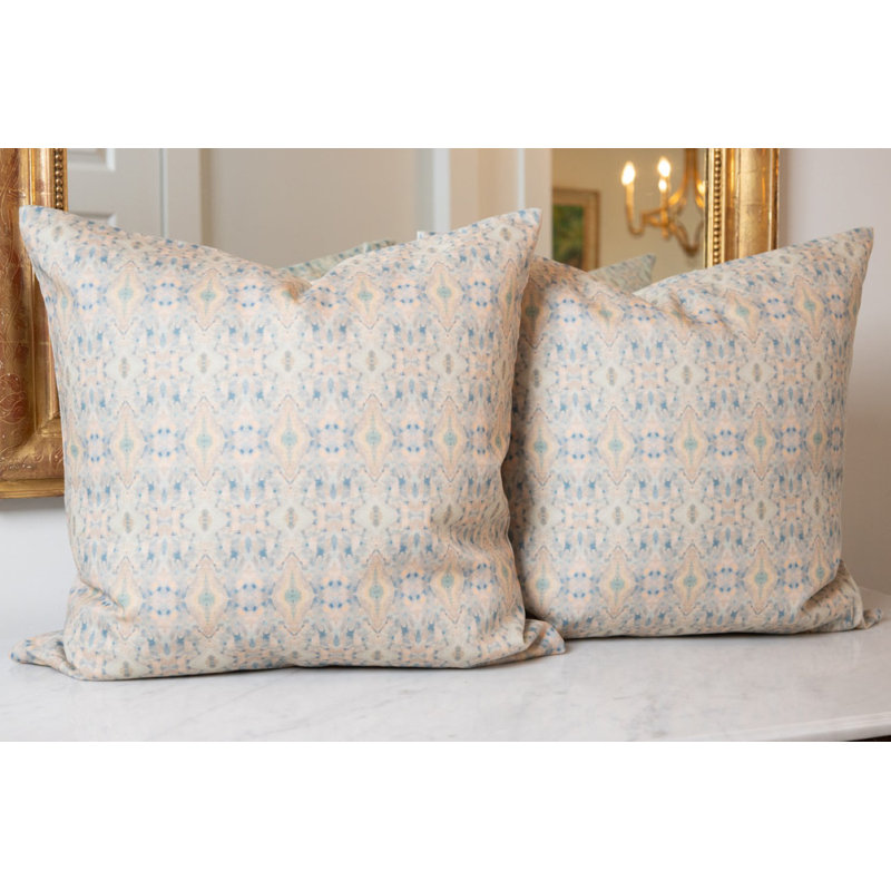 River Peace Square Pillow Cover & Insert, 22"H x 22"W