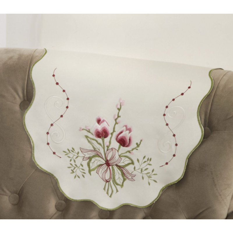 Tulip Table Topper, 30cm W x 30cm L