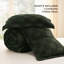 Ensemble d'édredon simple taille lit vert olive foncé, ensemble de lit capitonné Boho, literie à carreaux de style Shabby Chic, 2 pièces, 1 édredon géométrique à carreaux et 1 taie décorative-1960535228-1960535222