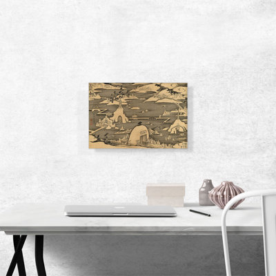 " Five Hundred Arhats " by Jakuchu Ito Painting Print