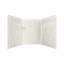 Bordure de douche en alcôve dune Flexune 60 po x l 60 po x H 80 po FlexStone-89016676
