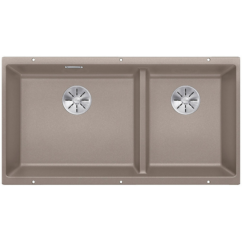 Subline 1.5 Bowl Undermount Kitchen Sink, Tartufo