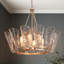 Lustre à intensité variable 6 lumières Jahkira