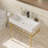 Wenty 17'' Ceramic Rectangular Bathroom Sink