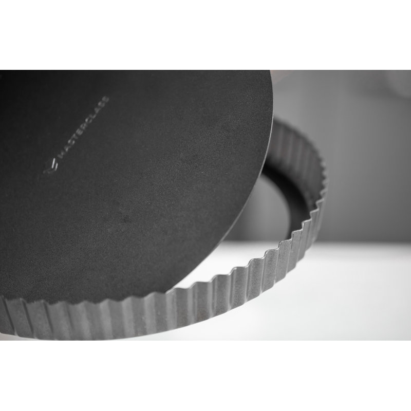 MasterClass Nonstick Steel Tart Pan, 30 cm