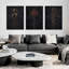 3 Piece Wrapped Canvas Print