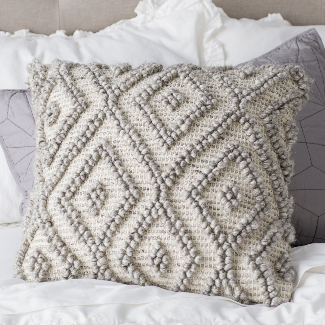 Lupe Square Pillow Cover & Insert Rizzy Home
