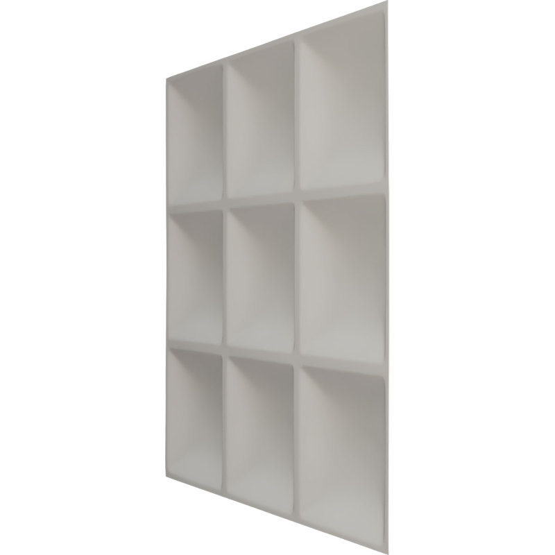 Panneau mural 3D classique EnduraWall, Blanc fleur satiné UltraCover
