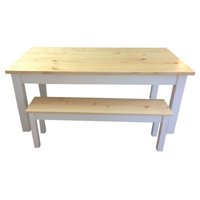Jarrard Pine Solid Wood Dining Table