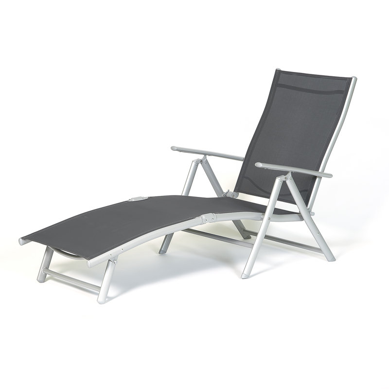 Outdoor Metal Chaise Lounge