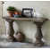 60'' Stone Top Console Table