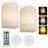 Assandra Plastic Flush Mounted Sconce