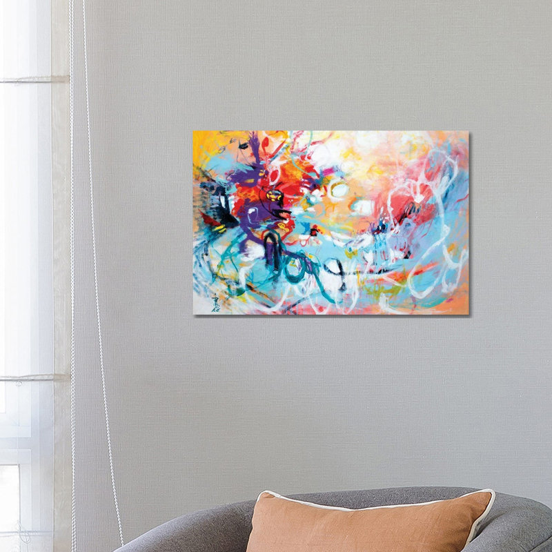 Fly West by Misako Chida - Wrapped Canvas Painting, 66.04 cm H x 45.72 cm W