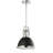 Staub 1-Light Modern Industrial Metal LED Dome Pendant-150296890-150267497