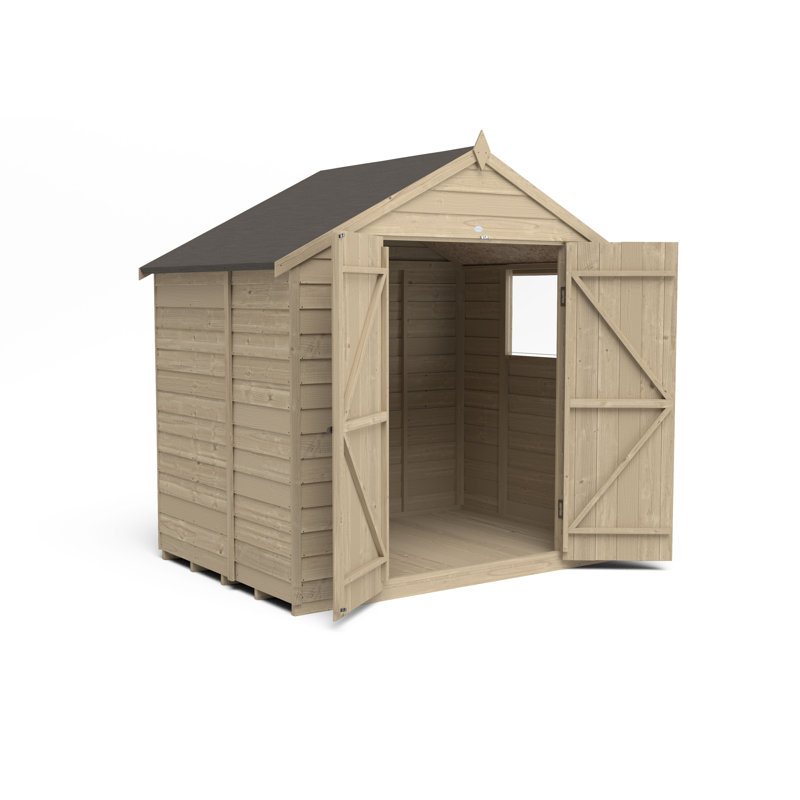  4Life 7x5 Pressure Treated Apex Shed