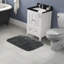 Tapis de bain antidérapant en nylon doux Mccluney-353346014-336633179