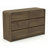 Carlingford Modern 59" W 6 Drawer Dresser