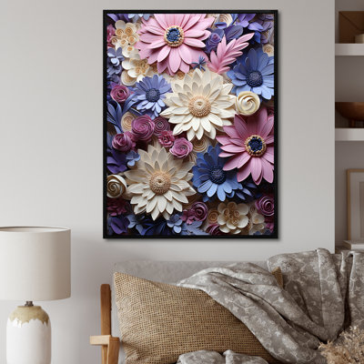 «Population Daisy Bloom Simple Beauty I», reproduction d'art sur toile