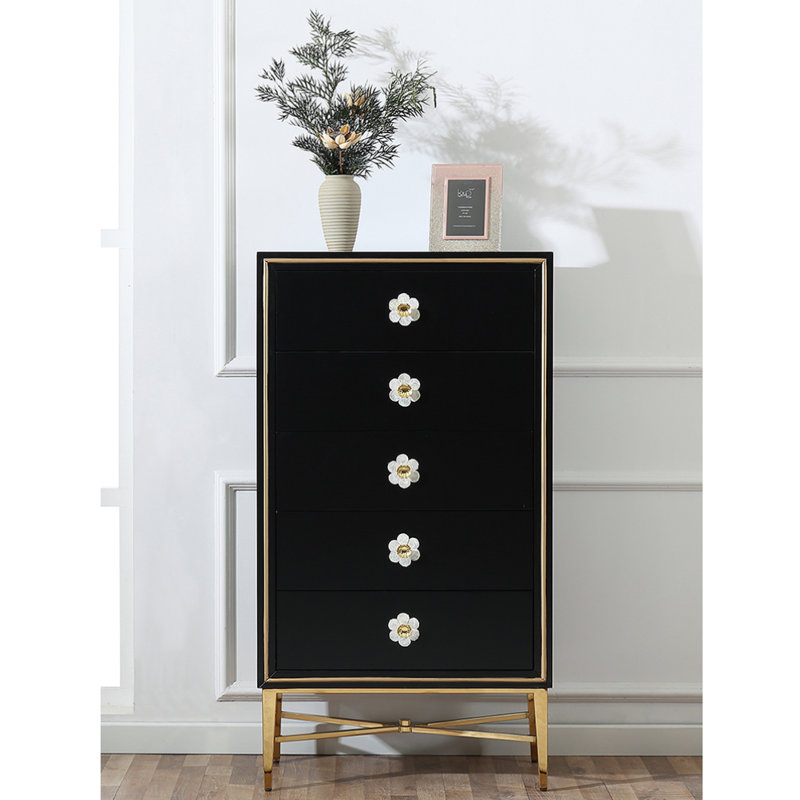 Armoire de rangement Simple Living, Noir