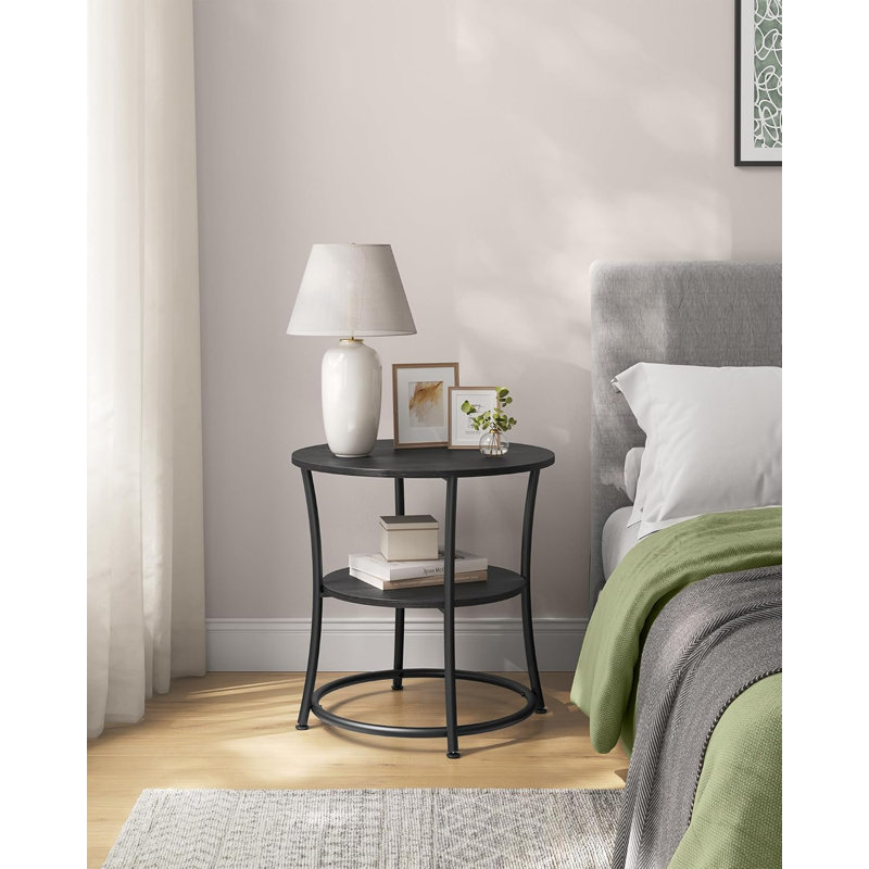 Aleska Pedestal End Table