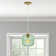 Georgetown 1 - Light Brushed Gold Single Pendant