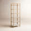72"H X 23.8"W Chenier Etagere Bookcase