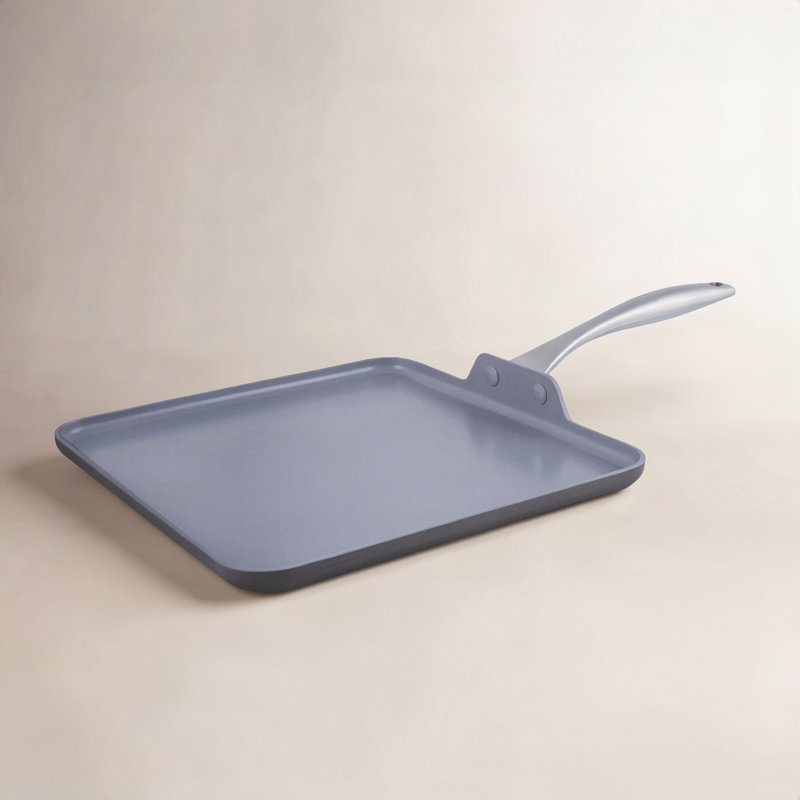 GreenPan Lima Healthy Ceramic Nonstick Hard-Anodized Rectangular Griddle