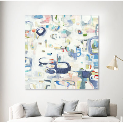 «Retroactive» par Lisa Ridgers, reproduction d'art sur toile tendue