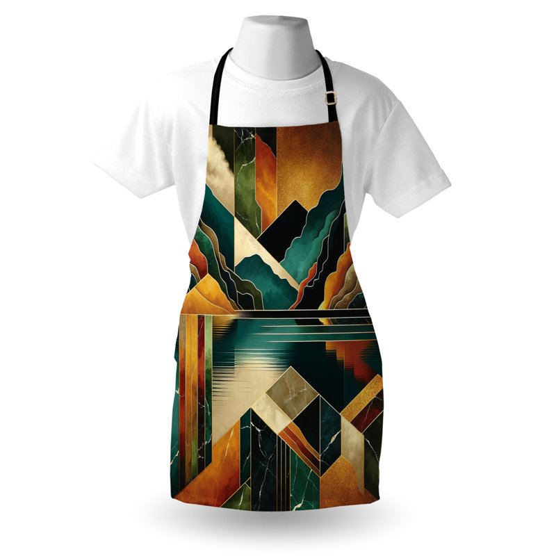 No Pattern Bib Apron