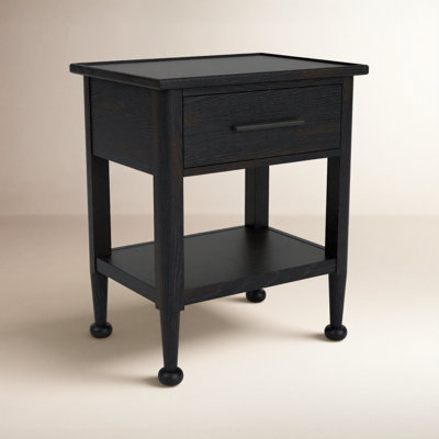 Billie 1-Drawer Oak Nightstand