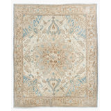 One-of-a-Kind Rectangle 3'7" X 4'5" Hand Knotted Area Rug