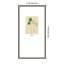 «Tropical 02 Green Palm» par Treechild, impression sur bois encadrée-573882757-573882756