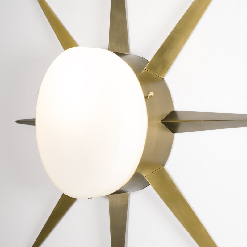 1 - Light LED Flush Mounted Sconce