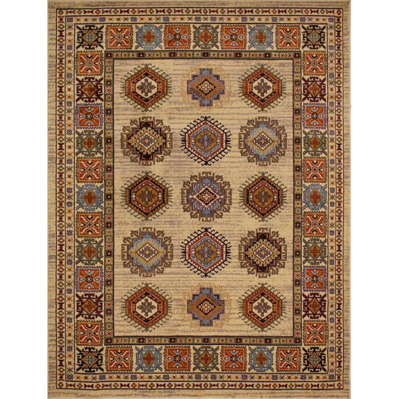 Shara Oriental Indoor Rug, Rectangle 4'2" x 6'