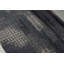 Tapis à poils longs à motif abstrait gris Rambert-24782189