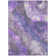 Machine Washable Indoor/Outdoor Xhevrie Lavender Rug